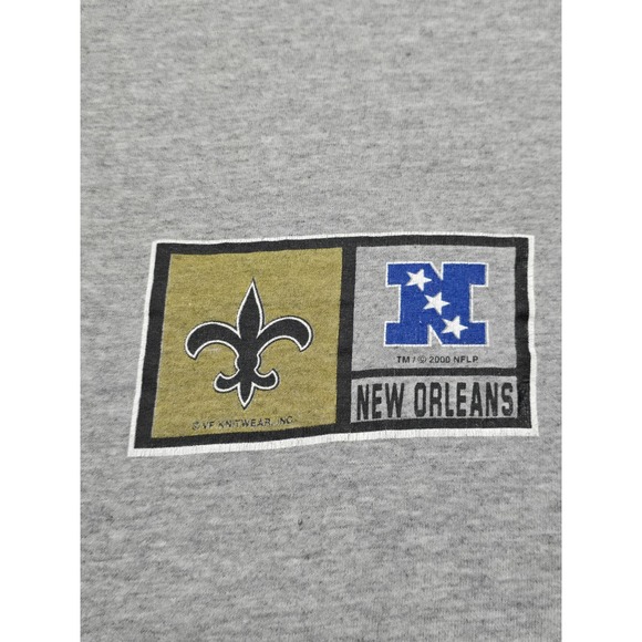 Vintage New Orleans Saints Shirt 2000 Division Champions Mens L - Picture 4 of 13